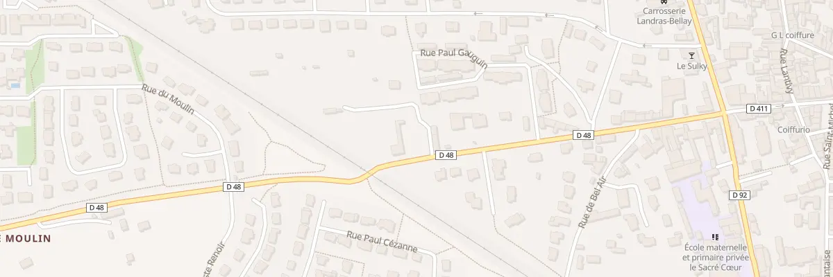 Plan du 1 Rue Simone Veil à Janzé