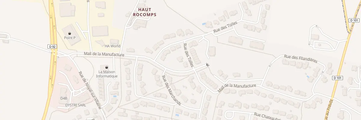 Plan du 10 Rue des Toiles à Châteaugiron