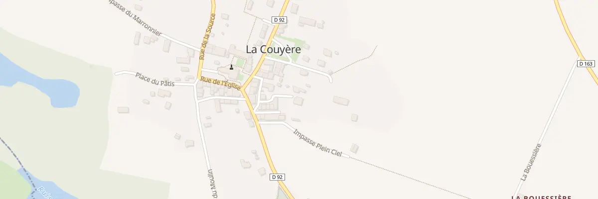 Plan du 5069 Rue Fr Rene de Chateaubriand à La Couyère