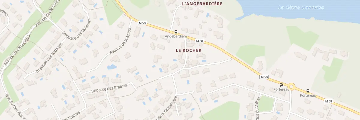 Plan du 4 Rue de la Grassinière à Vertou
