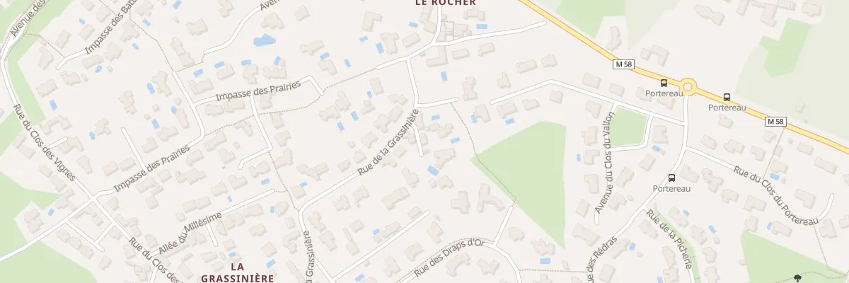Plan du 27 Rue de la Grassinière à Vertou