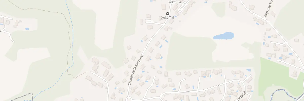 Plan du 195 Che de La Redoute à Bassussarry