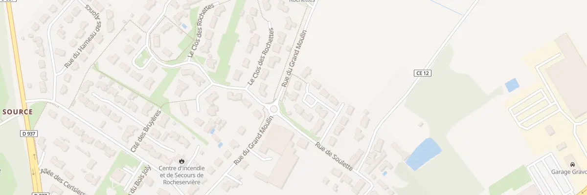 Plan du 9 Rue des aubépines à Rocheservière