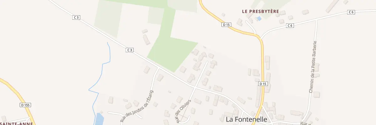 Plan du 6 Rue des Sabotiers - Fontenelle à Val-Couesnon