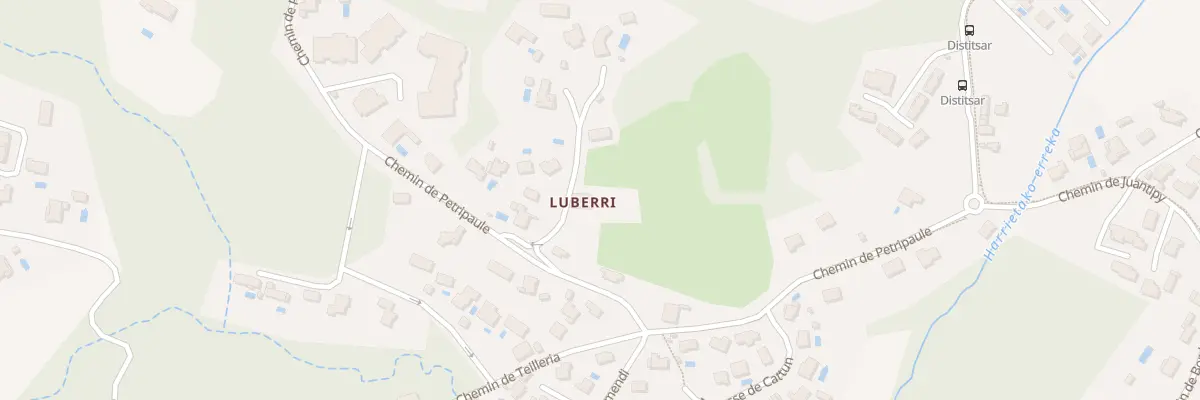 Plan du 92 Imp Louberry à Bassussarry