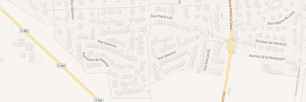 Plan du 14 Rue Adele Denys à Châteaugiron