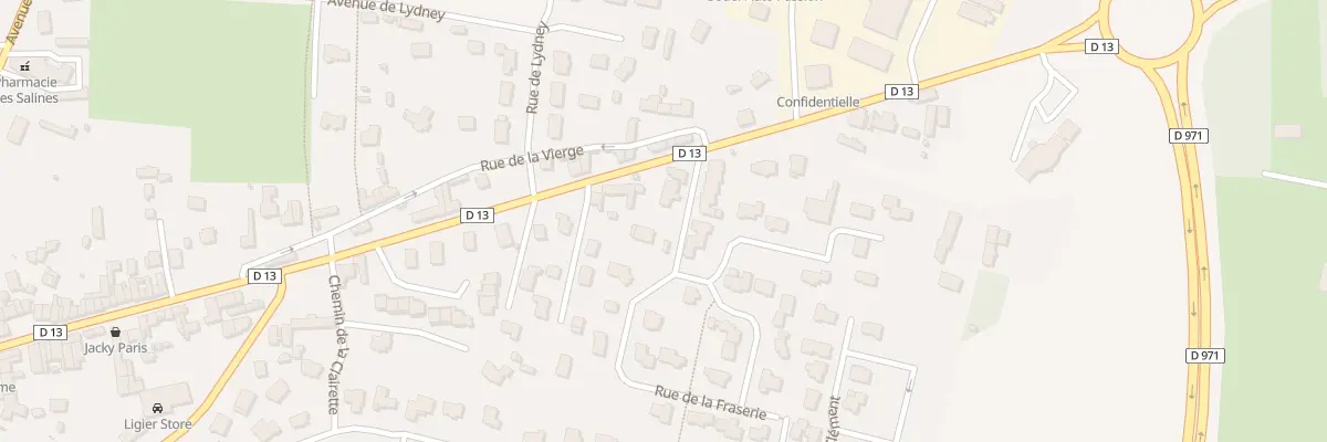 Plan du 1B Rue de la Fraserie à Bréhal