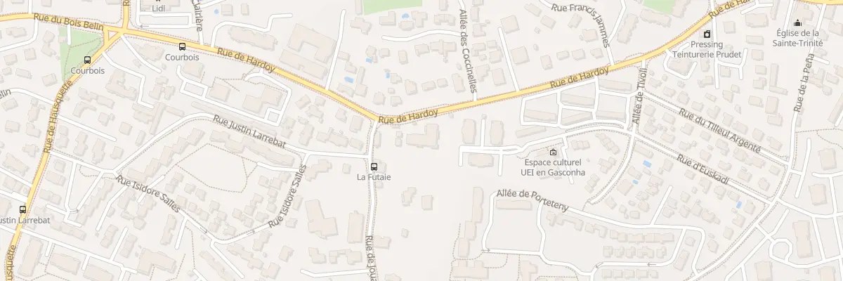 Plan du 132 Rue de Jouanetote à Anglet