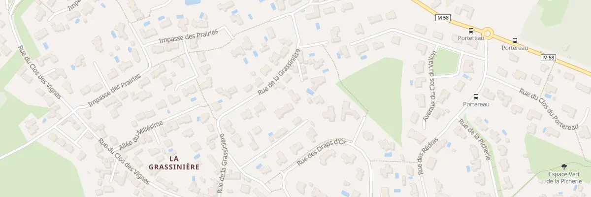 Plan du 31 Rue de la Grassinière à Vertou
