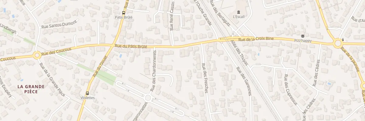 Plan du 16 Rue du Pâtis Brûlé à Saint-Sébastien-sur-Loire