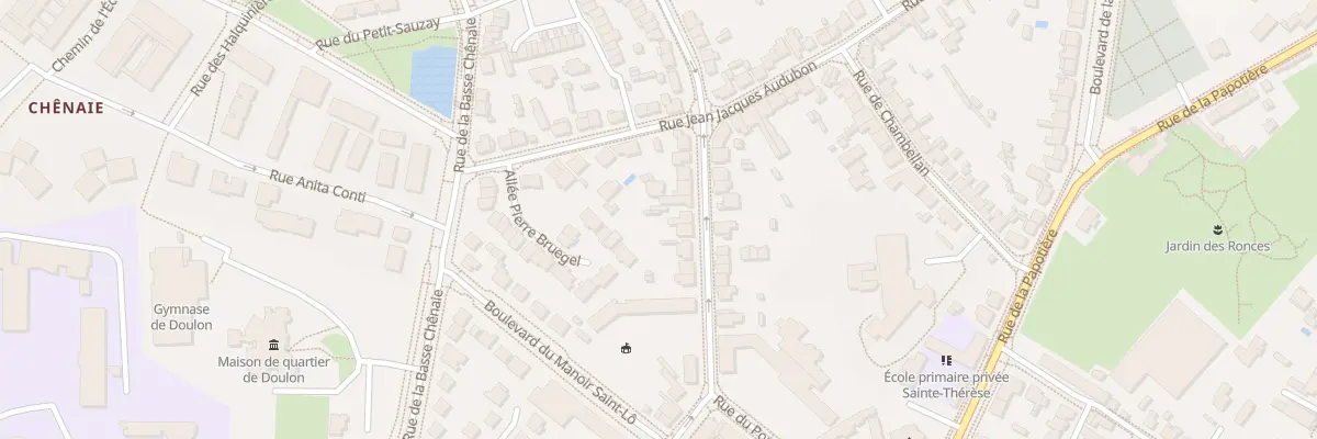 Plan du 39 Rue du Pontereau à Nantes