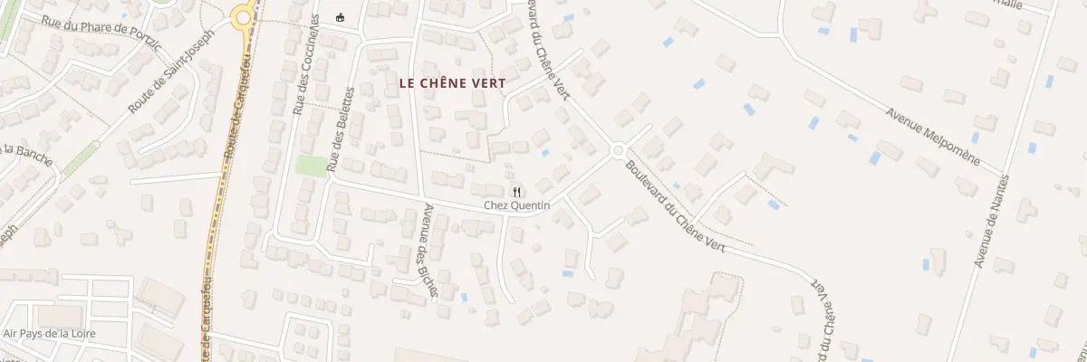 Plan du 3 Rue des Chevrettes à Carquefou