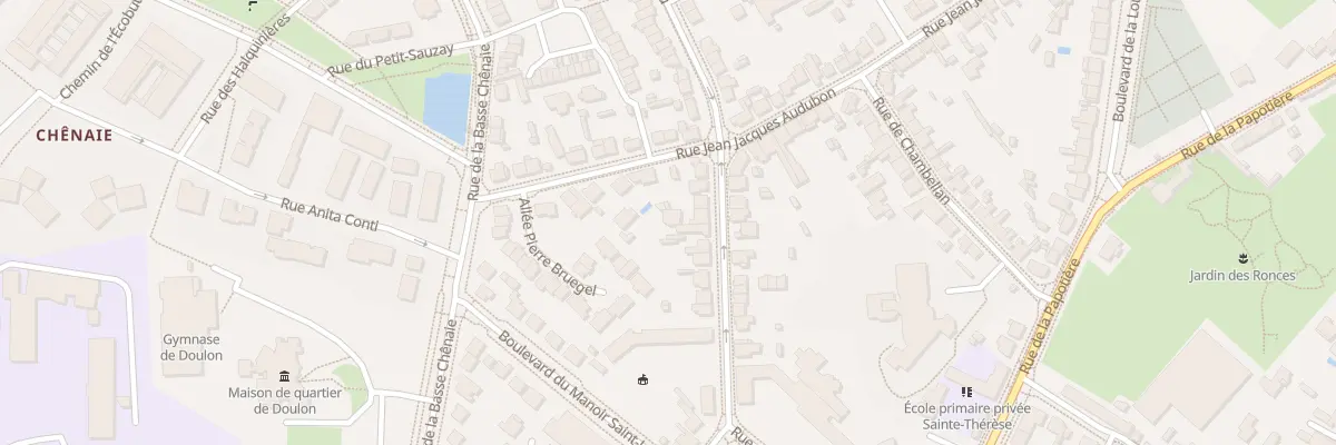 Plan du 43B Rue du Pontereau à Nantes