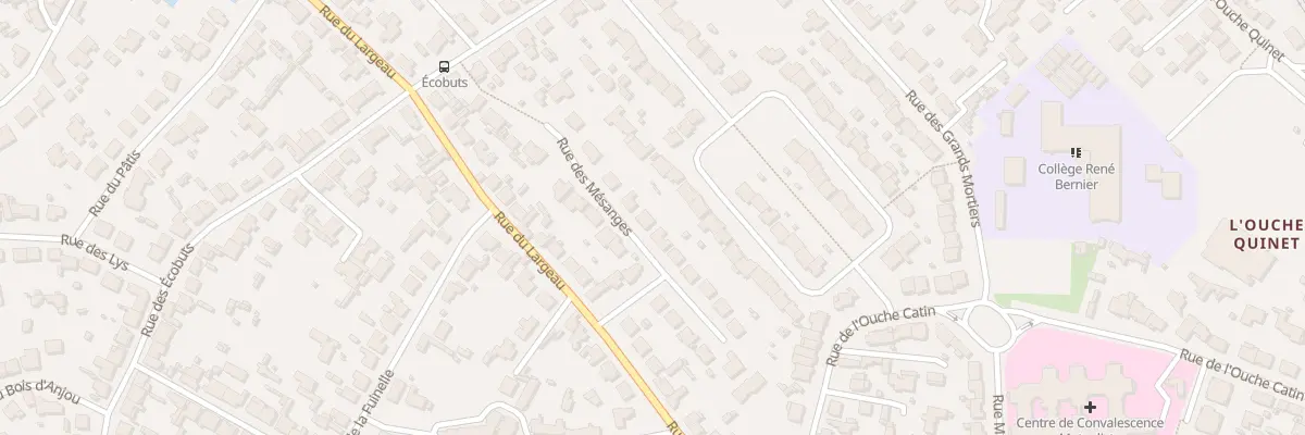 Plan du 11 Rue des Mésanges à Saint-Sébastien-sur-Loire