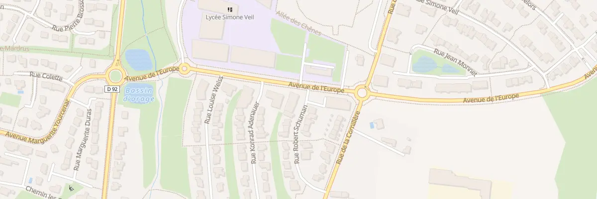 Plan du 2 Rue robert schuman à Liffré