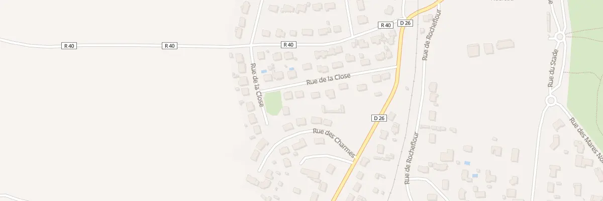 Plan du 11 Rue de la close à Nort-sur-Erdre