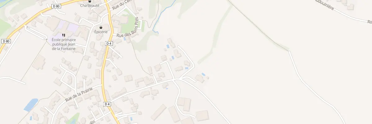 Plan du 19 Rue de la grange à Aubigny-Les Clouzeaux