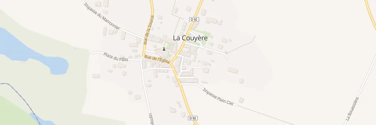 Plan du 2 Rue des Ocelots à La Couyère