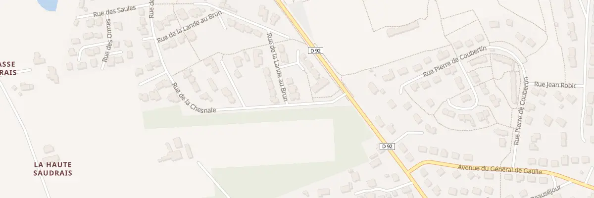Plan du 2 Rue de la Lande au Brun à Janzé