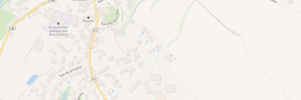 Plan du 21 Rue de la grange à Aubigny-Les Clouzeaux
