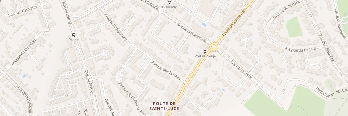 Plan du 13 Av de l’Everest à Nantes
