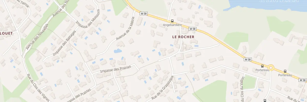 Plan du 8B Rue de la Grassinière à Vertou