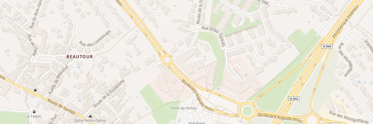 Plan du 48 Rte de la Fontenelle à Vertou