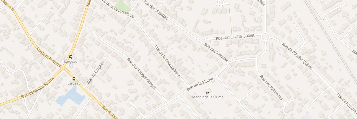 Plan du 33 Rue de la Bourdaillerie à Saint-Sébastien-sur-Loire