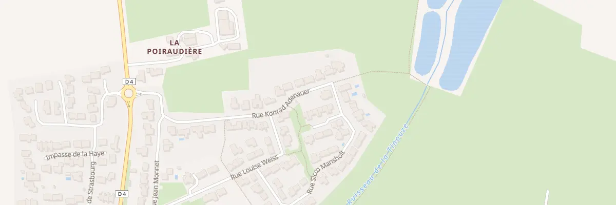 Plan du 30 Rue konrad adenauer à Aubigny-Les Clouzeaux