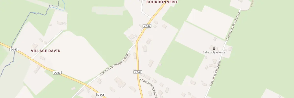 Plan du 4 La Bourdonnerie à Vesly
