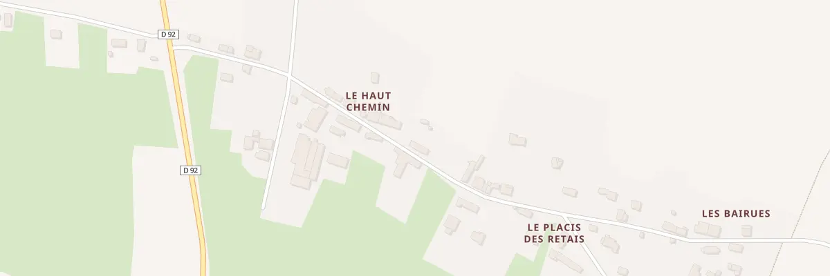 Plan du 5582 Le Haut Chemin à Ercé-près-Liffré