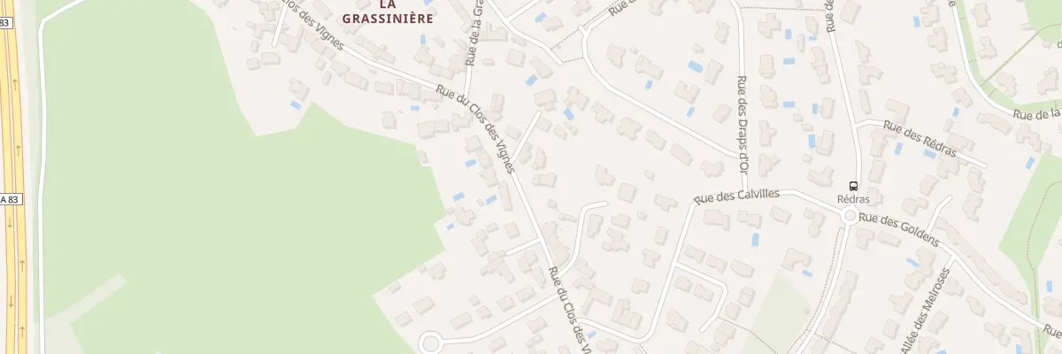 Plan du 48 Rue du Clos des Vignes à Vertou