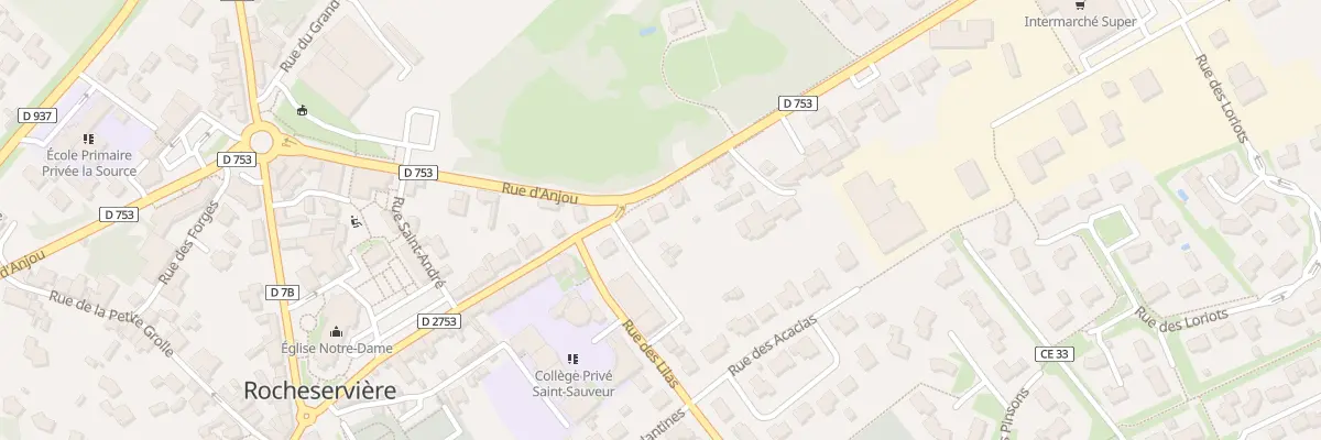 Plan du 38 Rue des alouettes à Rocheservière