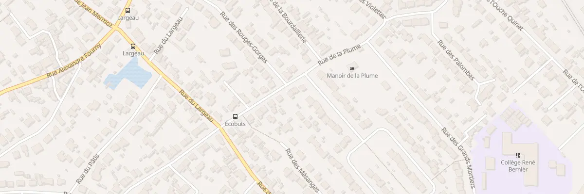 Plan du 20 Rue de la Plume à Saint-Sébastien-sur-Loire