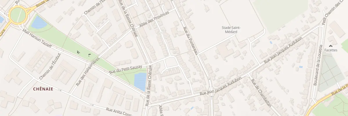 Plan du 34 Rue de la Basse Chénaie à Nantes
