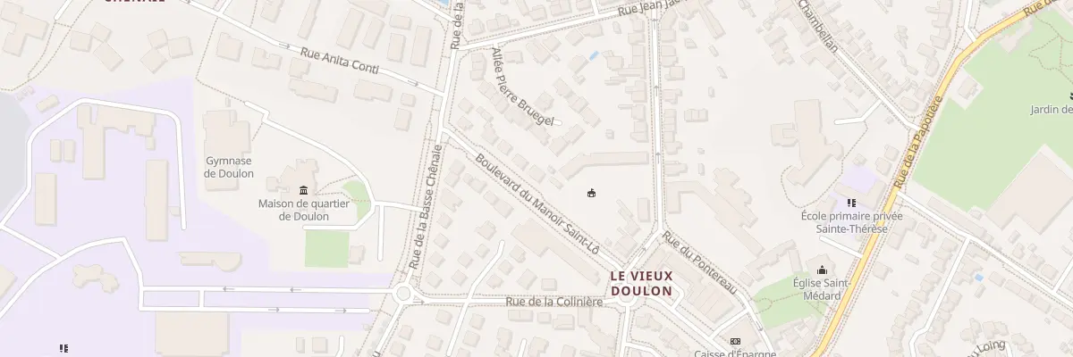 Plan du 32 Bd du Manoir Saint-Lo à Nantes