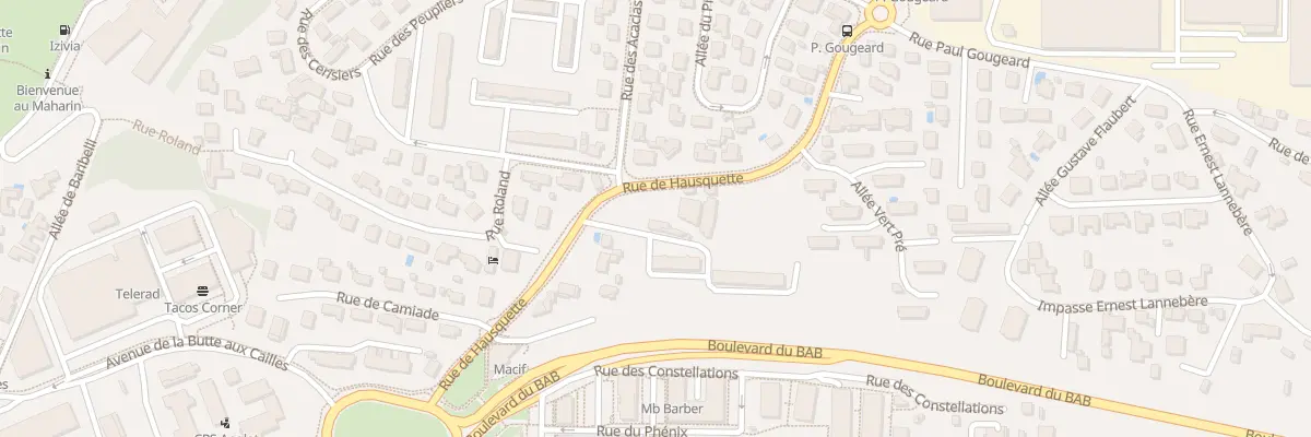 Plan du 148 Rue de Hausquette à Anglet