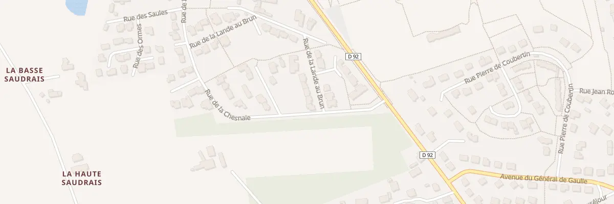 Plan du 3 Rue de la Lande au Brun à Janzé