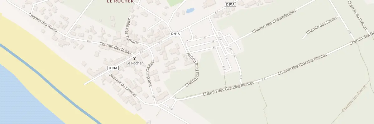 Plan du 6968 Av du Docteur Mathevet à Longeville-sur-Mer