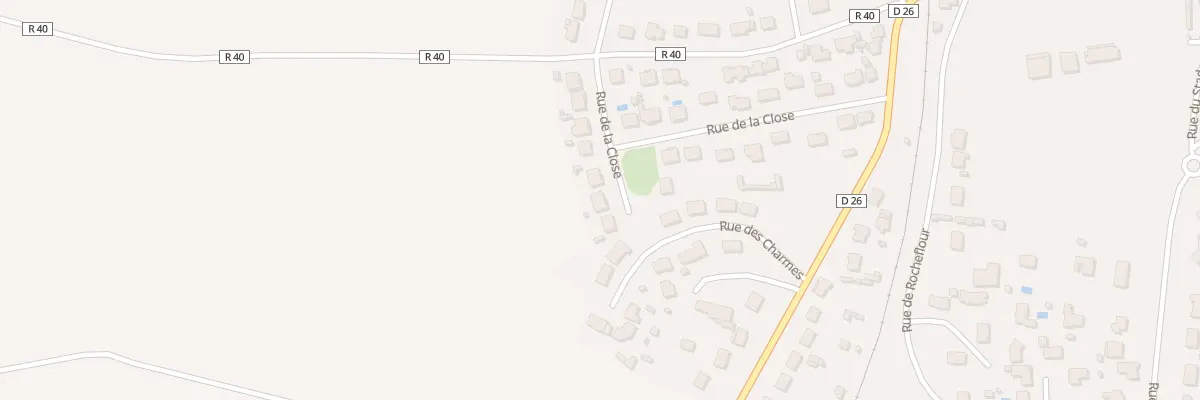 Plan du 23 Rue de la close à Nort-sur-Erdre