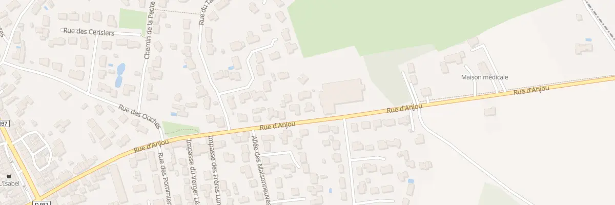 Plan du 36 Rue d’Anjou à Geneston