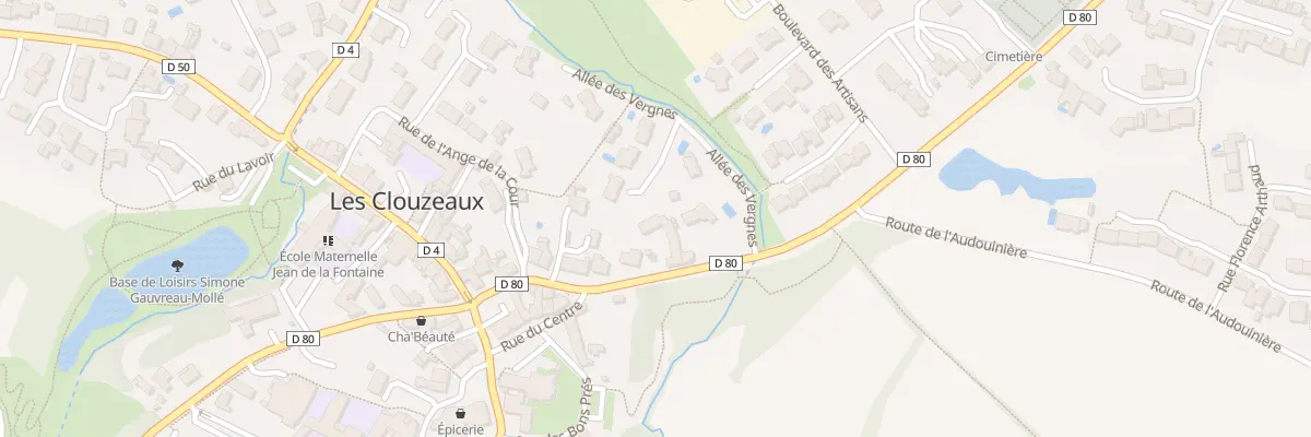 Plan du 21 Rue du moulin de la polka à Aubigny-Les Clouzeaux