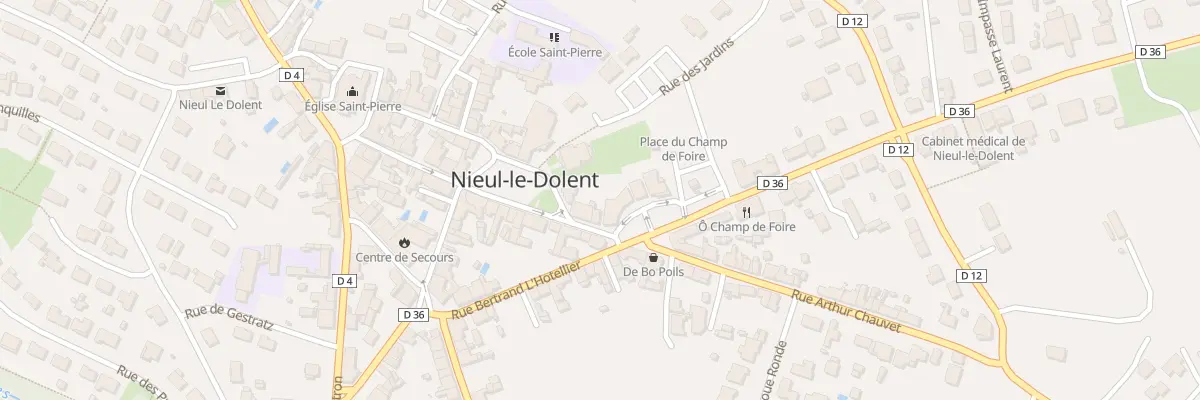 Plan du 17 Rue Georges Clémenceau à Nieul-le-Dolent