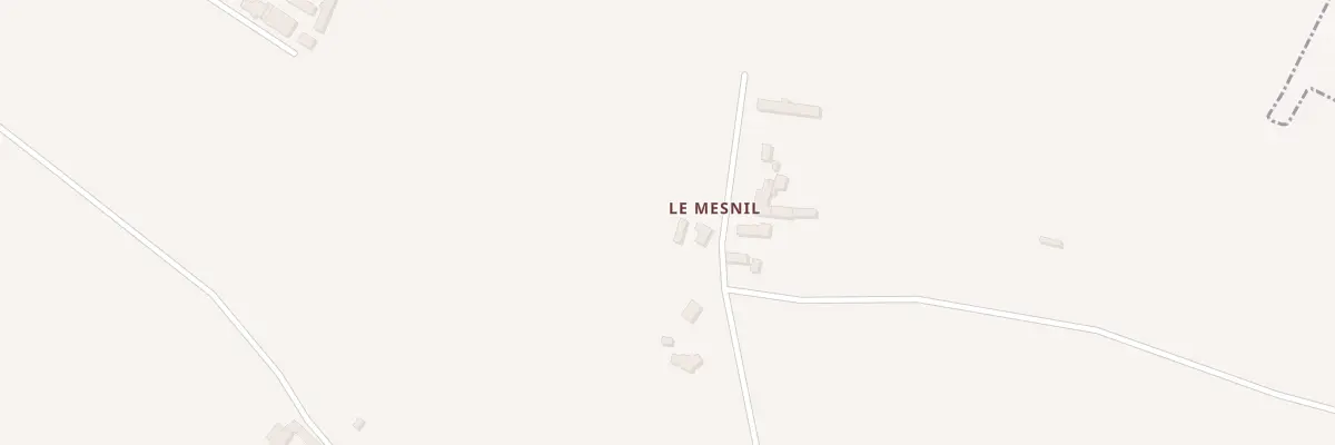 Plan du 21 Rue du Mesnil à Gratot