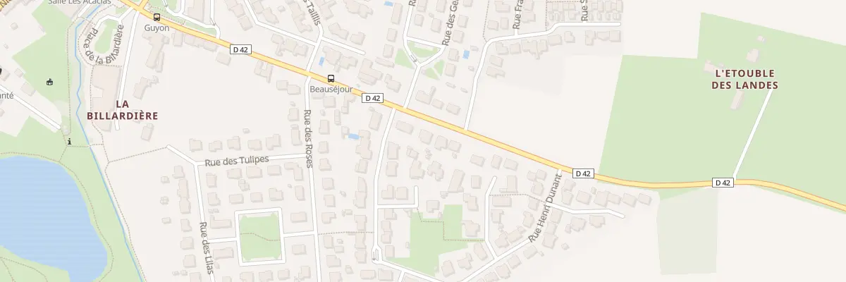 Plan du 104 Rue saint-andré à Venansault