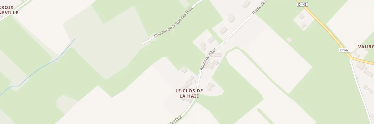 Plan du 18 Rte de l’Etot à Vesly