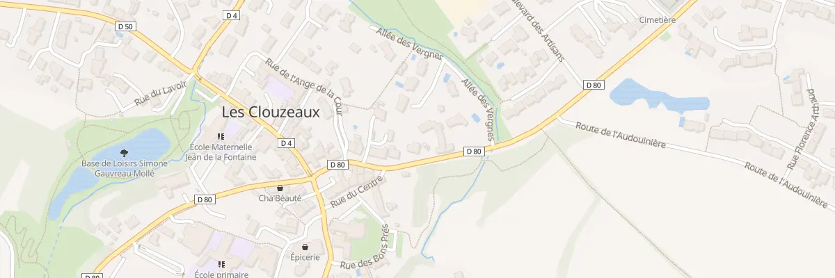 Plan du 17 Rue du moulin de la polka à Aubigny-Les Clouzeaux