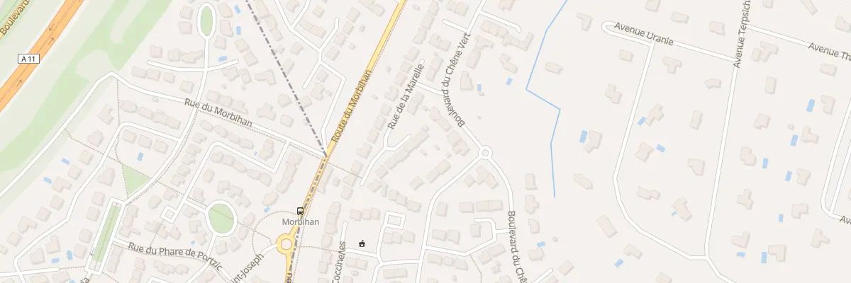 Plan du 5 Rue de la Marelle à Carquefou
