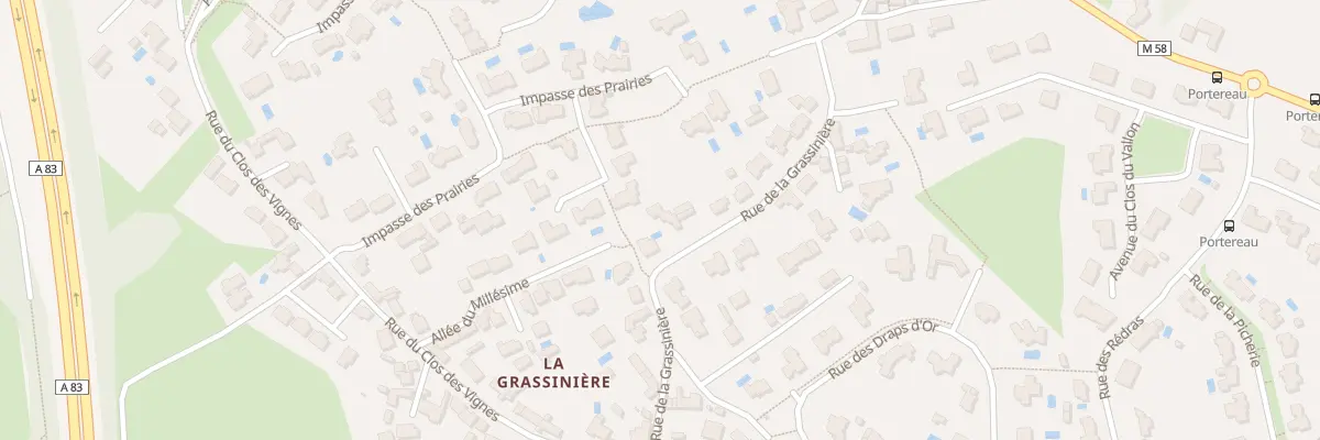 Plan du 20B Rue de la Grassinière à Vertou