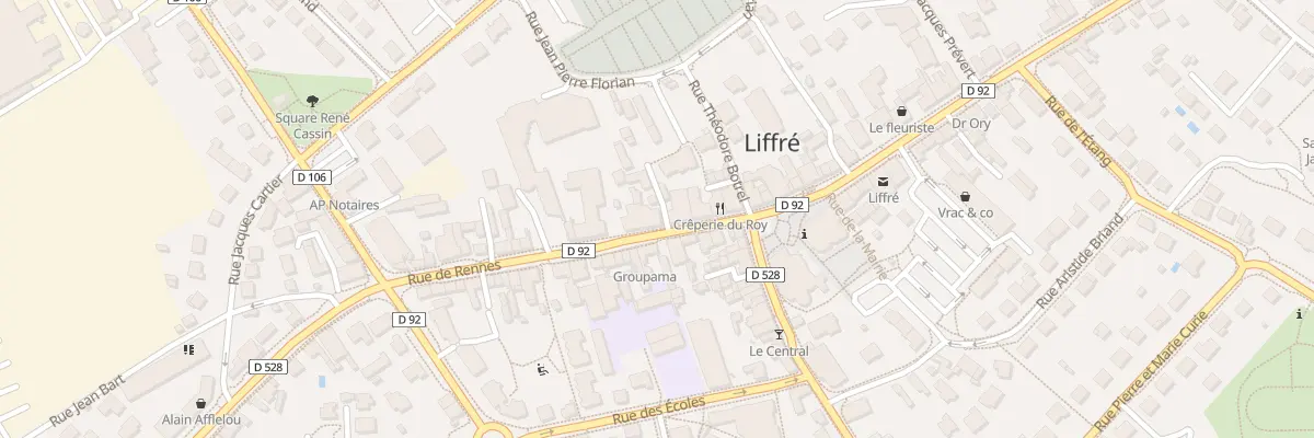 Plan du 14 Rue de rennes à Liffré